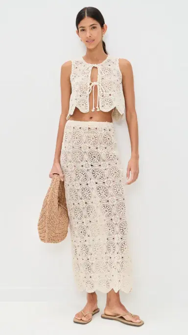 4th & Reckless Laurenne Top Beige L | Thumbnail 5