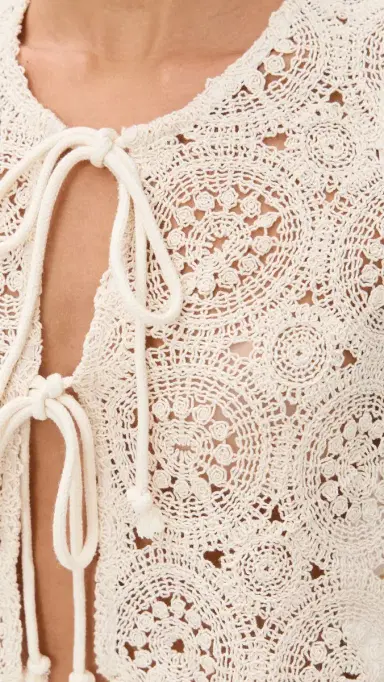 4th & Reckless Laurenne Top Beige L | Thumbnail 6