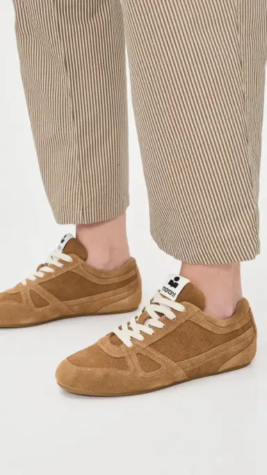 Isabel Marant Senny Low Sneakers Cognac | Thumbnail 3 Isabel Marant Senny Low Sneakers Cognac | Thumbnail 3