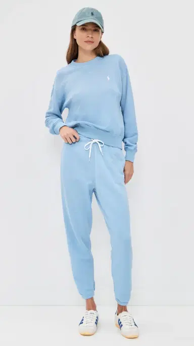 Polo Ralph Lauren Arctic Knit Ankle Jogger Pants Chatham Blue XL | Thumbnail 5 Polo Ralph Lauren Arctic Knit Ankle Jogger Pants Chatham Blue XL | Thumbnail 5
