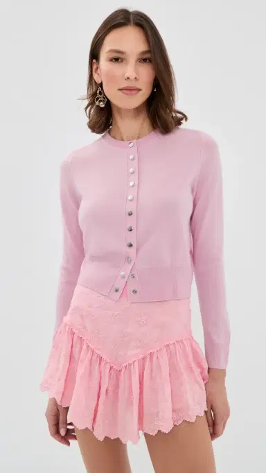 Isabel Marant Idesia Cardigan Pink | Thumbnail 2