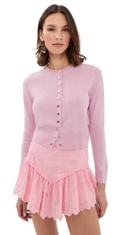Isabel Marant Idesia Cardigan Pink | Thumbnail 1