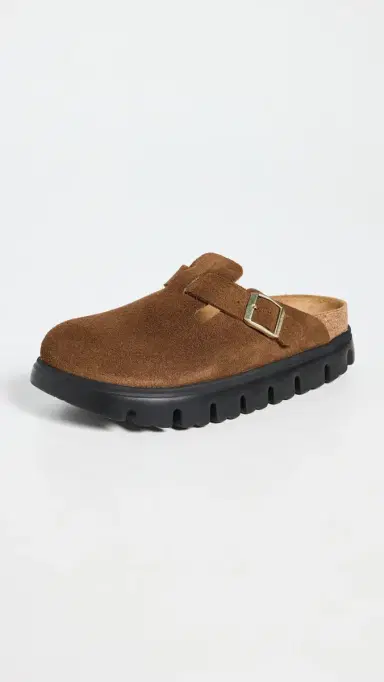 Birkenstock Boston Chunky Clogs Dark Tea 36 | Thumbnail 2 Birkenstock Boston Chunky Clogs Dark Tea 36 | Thumbnail 2