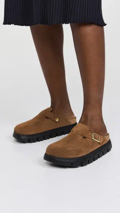Birkenstock Boston Chunky Clogs Dark Tea 36 | Thumbnail 3 Birkenstock Boston Chunky Clogs Dark Tea 36 | Thumbnail 3