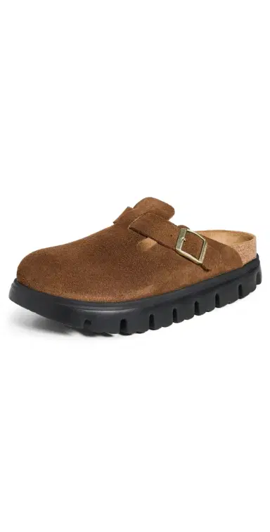Birkenstock Boston Chunky Clogs Dark Tea 36 | Thumbnail 1 Birkenstock Boston Chunky Clogs Dark Tea 36 | Thumbnail 1