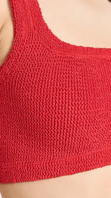 Hunza G Coverage Xandra Bikini Set Red One Size | Thumbnail 6 Hunza G Coverage Xandra Bikini Set Red One Size | Thumbnail 6