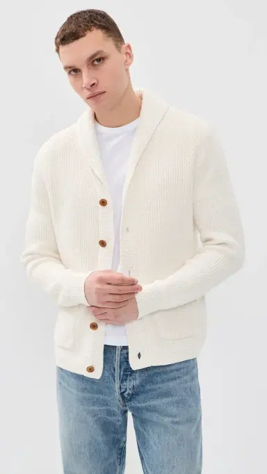 Polo Ralph Lauren Original Label Chunky Shawl Cardigan Sweater Nevis | Thumbnail 2 Polo Ralph Lauren Original Label Chunky Shawl Cardigan Sweater Nevis | Thumbnail 2