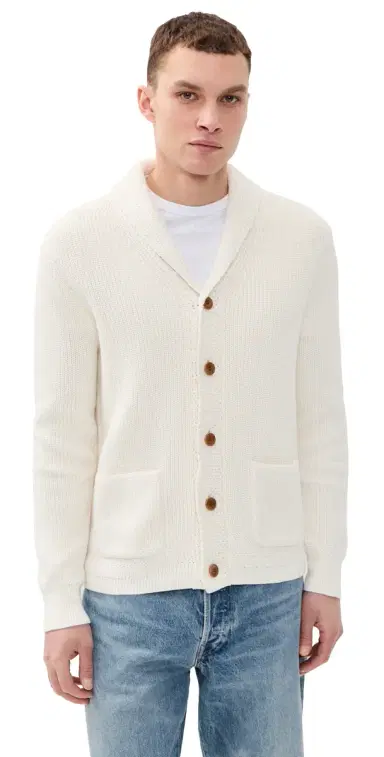 Polo Ralph Lauren Original Label Chunky Shawl Cardigan Sweater Nevis | Thumbnail 1 Polo Ralph Lauren Original Label Chunky Shawl Cardigan Sweater Nevis | Thumbnail 1