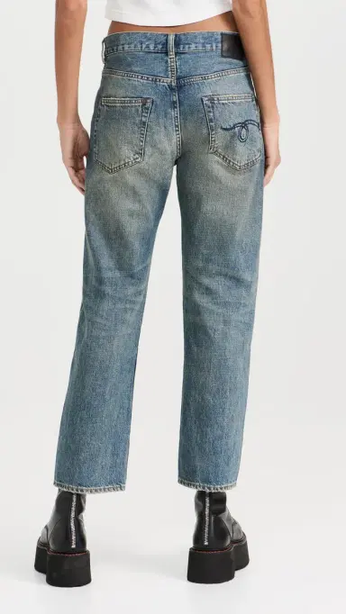 R13 Boyfriend Jeans Clinton Blue 29 | Thumbnail 3 R13 Boyfriend Jeans Clinton Blue 29 | Thumbnail 3