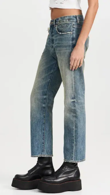 R13 Boyfriend Jeans Clinton Blue 29 | Thumbnail 4 R13 Boyfriend Jeans Clinton Blue 29 | Thumbnail 4