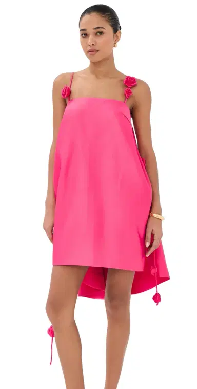 Leo Lin Fiona Rose Mini Dress Pink | Thumbnail 1