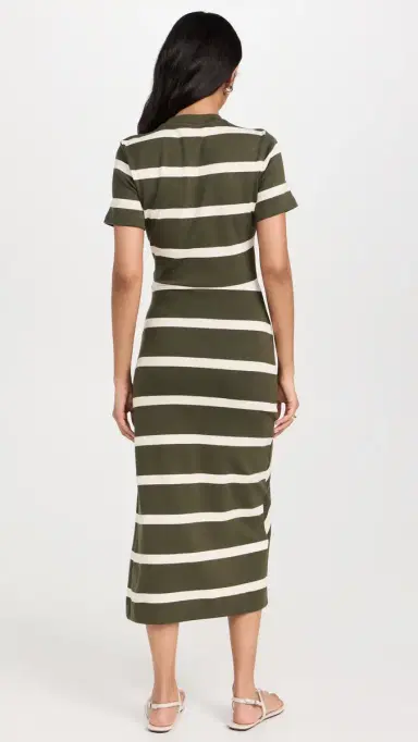 TANYA TAYLOR Short Sleeve Striped Cody Dress | Thumbnail 3 TANYA TAYLOR Short Sleeve Striped Cody Dress | Thumbnail 3