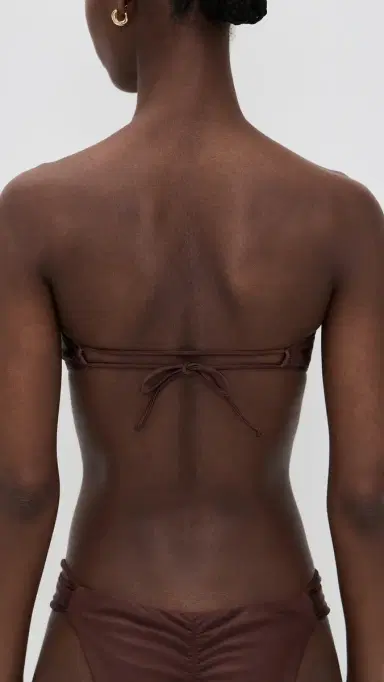 Shani Shemer Nyx Bikini Top Espresso | Thumbnail 3