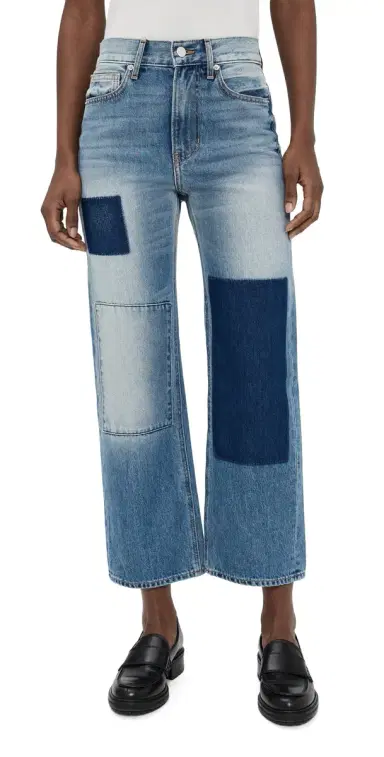 Veronica Beard Jean Dylan Ankle High Rise Straight Jeans Time Lapse | Thumbnail 1 Veronica Beard Jean Dylan Ankle High Rise Straight Jeans Time Lapse | Thumbnail 1