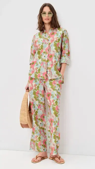 Birds of Paradis Emilia Oversized Button Down Shirt | Thumbnail 5 Birds of Paradis Emilia Oversized Button Down Shirt | Thumbnail 5