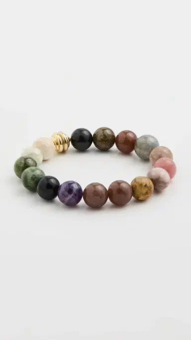 Shashi Joe Smooth Gemstone Bracelet | Thumbnail 2