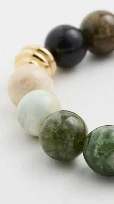 Shashi Joe Smooth Gemstone Bracelet | Thumbnail 4
