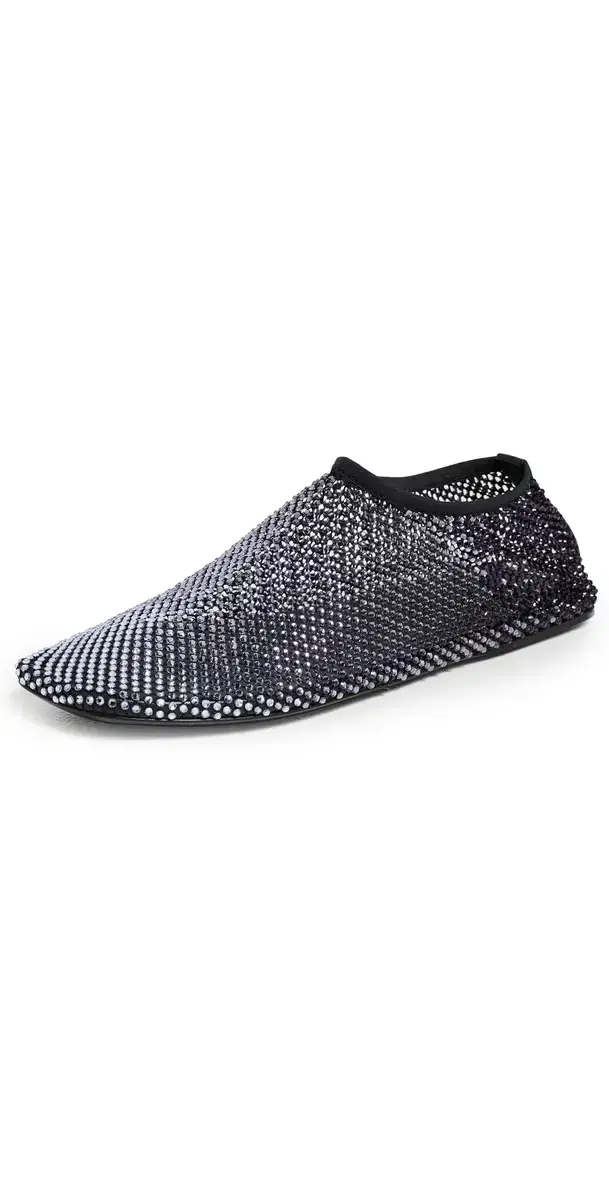 Minette Ombre Crystal Flats Viola Ombre