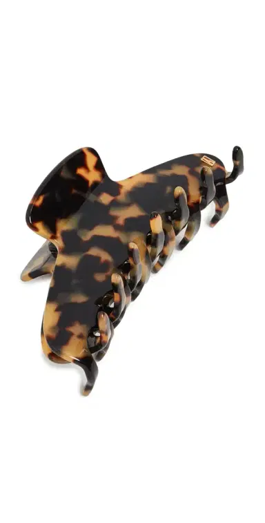Alexandre de Paris Large Jaw Clip Tokyo Tortoise One Size | Thumbnail 1