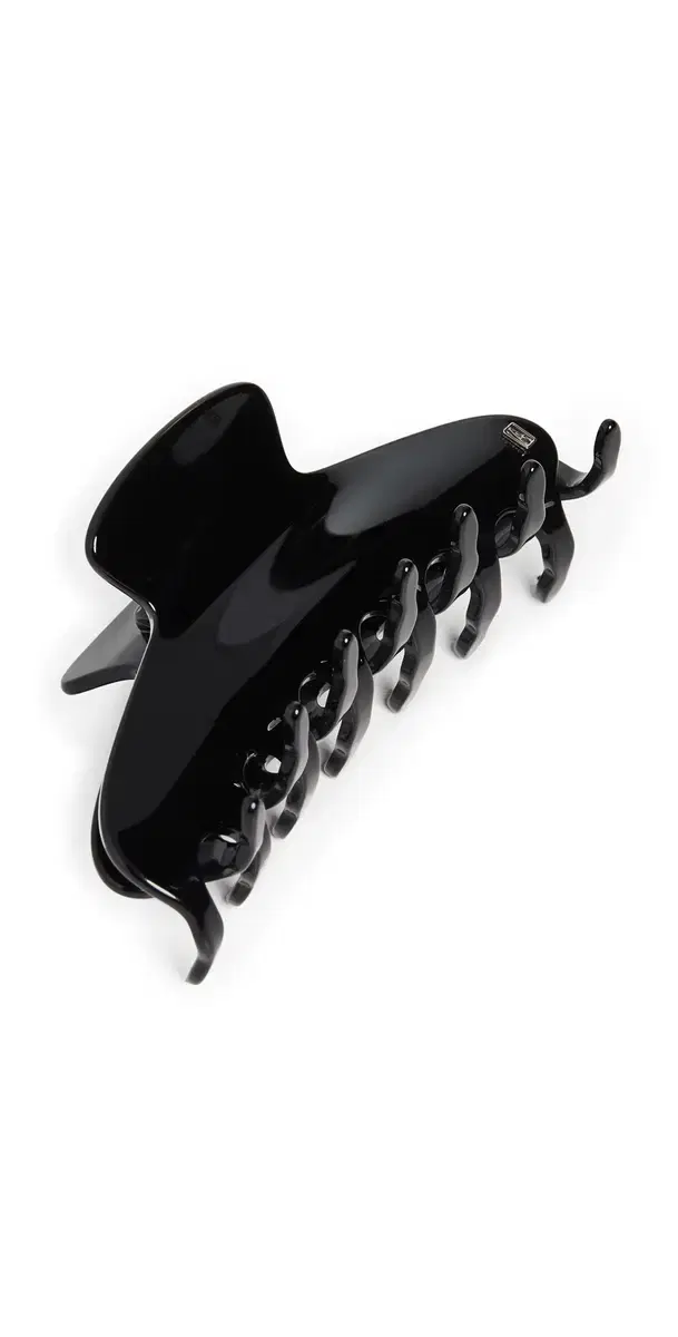 Alexandre de Paris Large Jaw Clip Black One Size