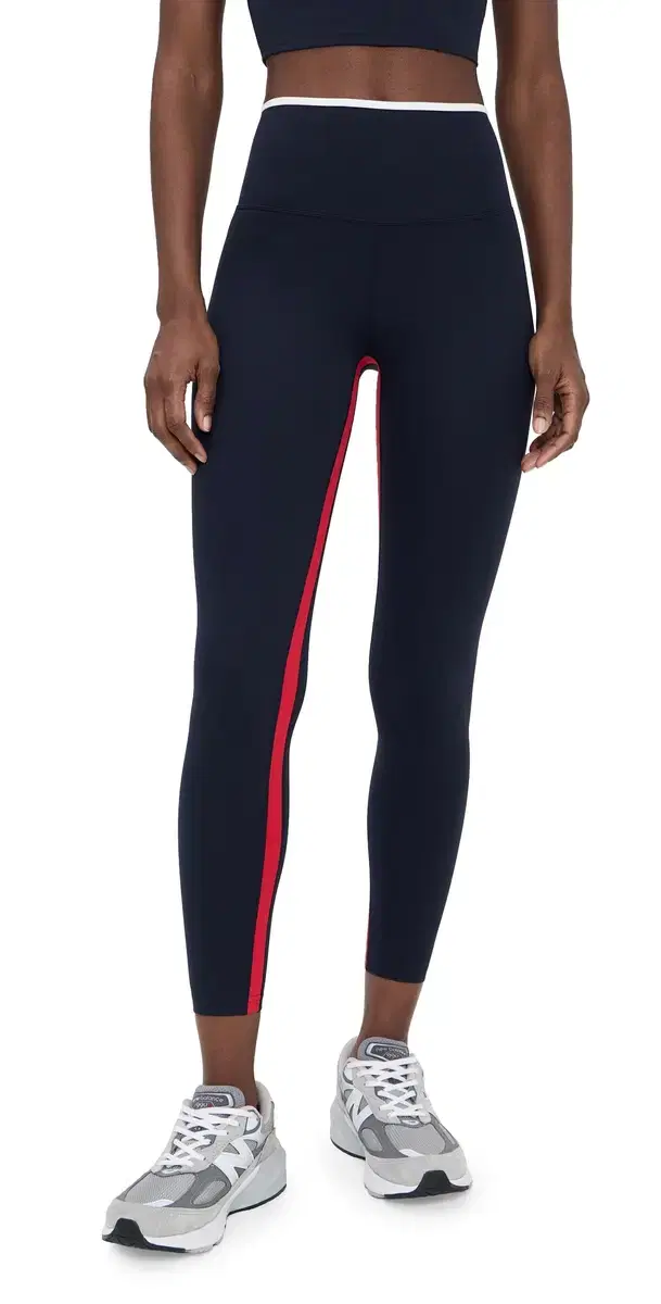 Easton Rigor High Waist 7/8 Ankle eggings Indigo/White