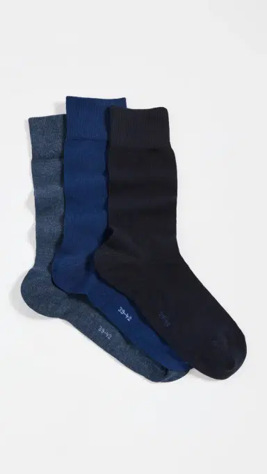 Falke Happy Crew Socks 3 Pack Assorted | Thumbnail 2