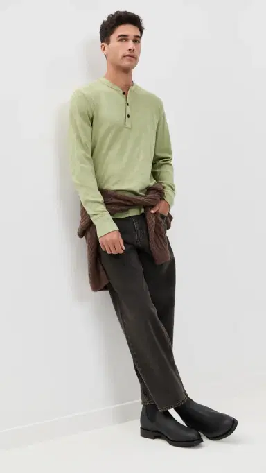 rag & bone Classic Flame Henley Dryms | Thumbnail 5