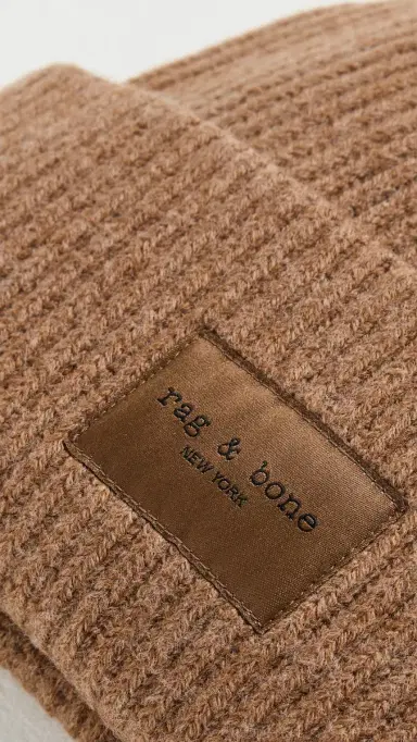 rag & bone Blake Beanie Camel One Size | Thumbnail 4 rag & bone Blake Beanie Camel One Size | Thumbnail 4