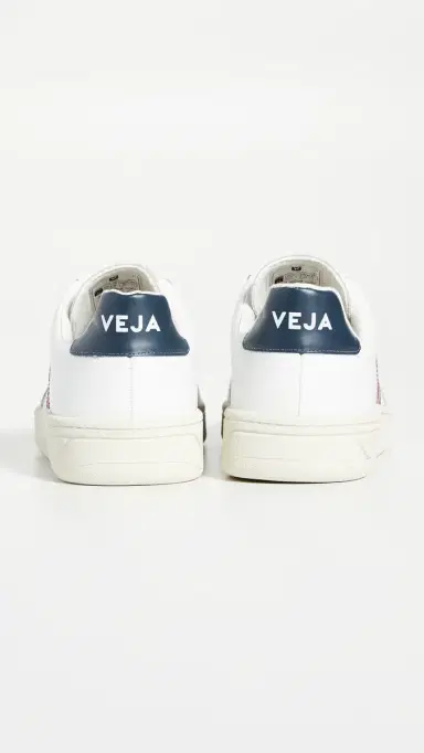 Veja V-12 Leather Sneakers Extra White/Marsala/Nautico 39 | Thumbnail 5