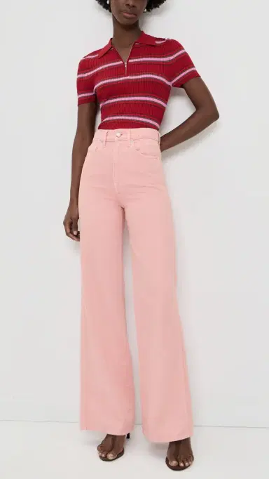 Veronica Beard Jean Taylor High Rise Wide Leg Jeans | Thumbnail 5 Veronica Beard Jean Taylor High Rise Wide Leg Jeans | Thumbnail 5