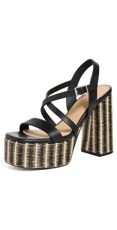 Castañer Felisa Platform Sandals Black | Thumbnail 1 Castañer Felisa Platform Sandals Black | Thumbnail 1