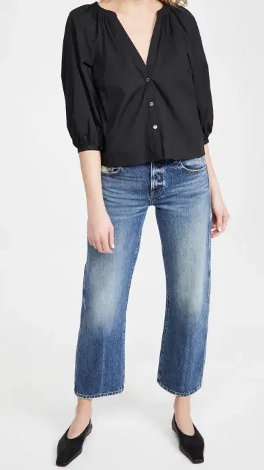 Staud New Dill Top Black XS | Thumbnail 5