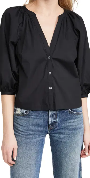 Staud New Dill Top Black XS | Thumbnail 1