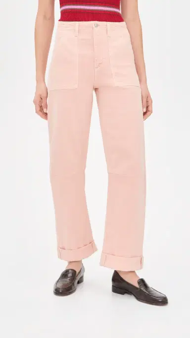 Le Jean Utility Soft Double Cuff Jeans Peachy 29 | Thumbnail 2