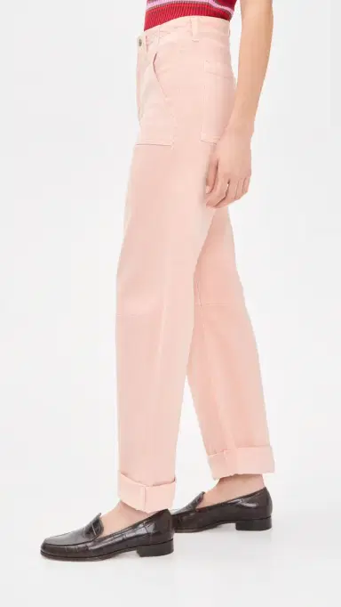 Le Jean Utility Soft Double Cuff Jeans Peachy 29 | Thumbnail 4
