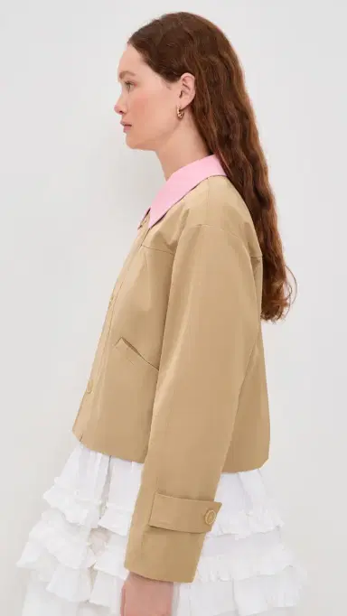 MAUDE CLUB Brooke Jacket Tan Pink | Thumbnail 4 MAUDE CLUB Brooke Jacket Tan Pink | Thumbnail 4