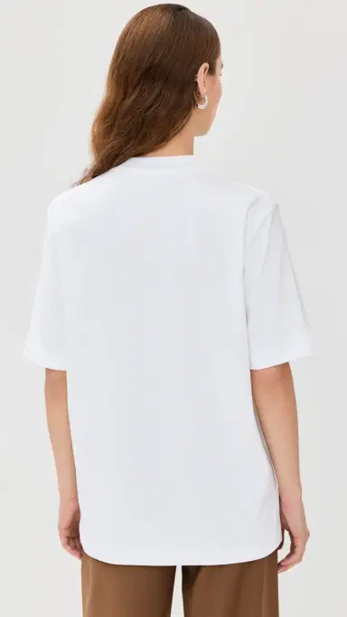 Tibi Perfect Unisex Tee White M | Thumbnail 3