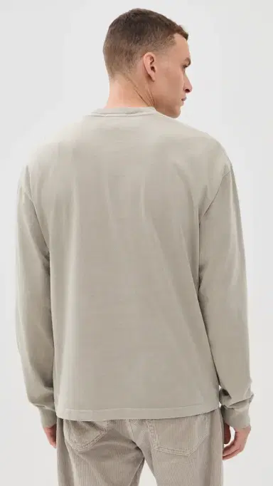 AGOLDE Long Sleeve Asha Tee Wicker | Thumbnail 3 AGOLDE Long Sleeve Asha Tee Wicker | Thumbnail 3