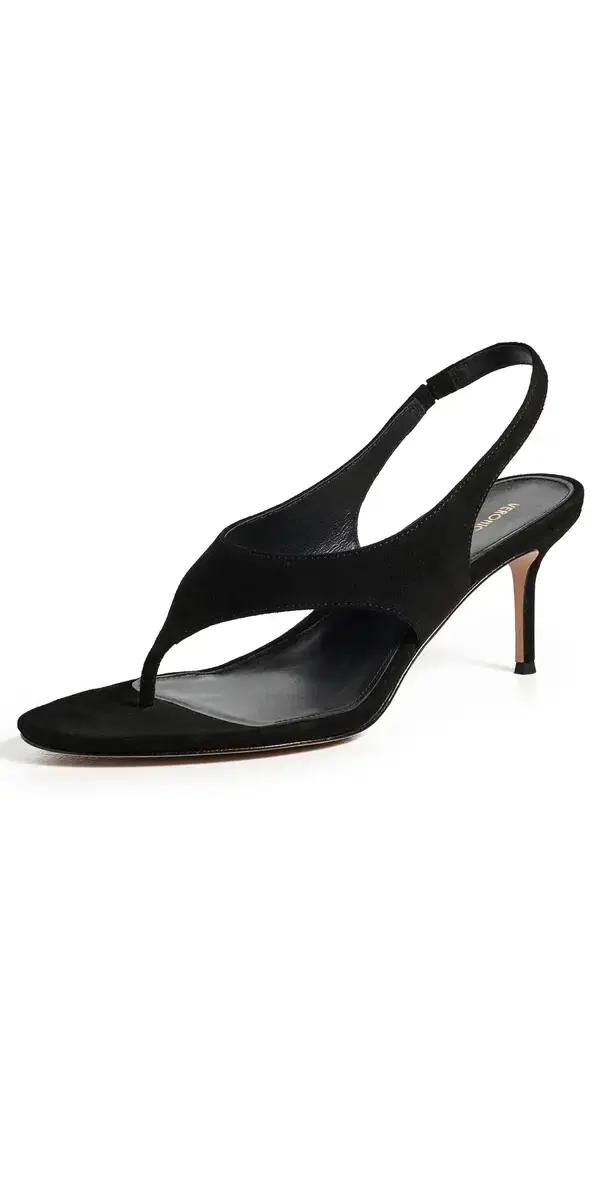Veronica Beard Talon Sandals Black