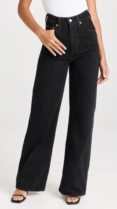 Levi's Ribcage Wide Leg Jeans Rosie Posie | Thumbnail 2