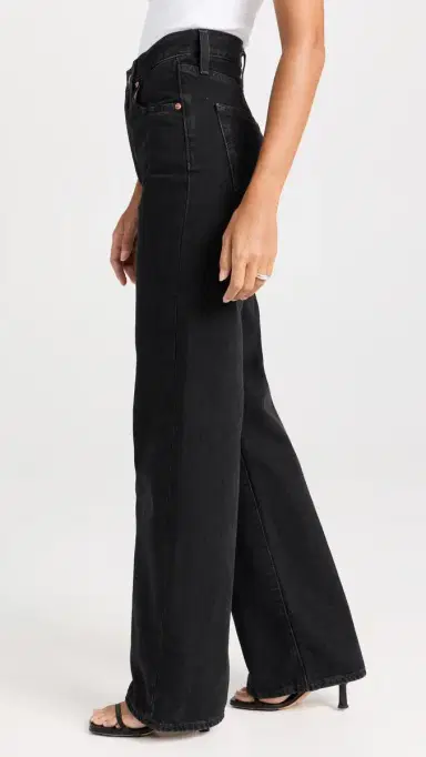 Levi's Ribcage Wide Leg Jeans Rosie Posie | Thumbnail 4