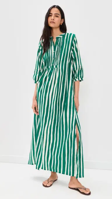 Natalie Martin Collection Sammie Maxi Dress Batik Stripe Lawn | Thumbnail 2 Natalie Martin Collection Sammie Maxi Dress Batik Stripe Lawn | Thumbnail 2