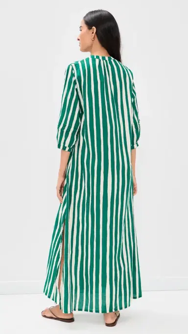 Natalie Martin Collection Sammie Maxi Dress Batik Stripe Lawn | Thumbnail 3 Natalie Martin Collection Sammie Maxi Dress Batik Stripe Lawn | Thumbnail 3
