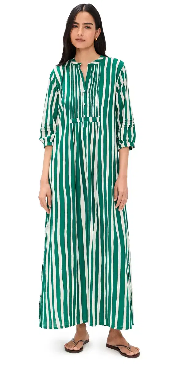 Sammie Maxi Dress Batik Stripe Lawn