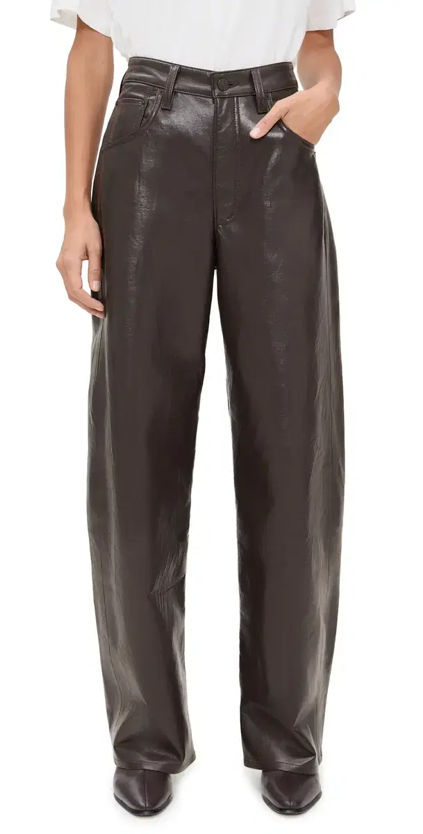 Ayla Baggy Pants Chocolate