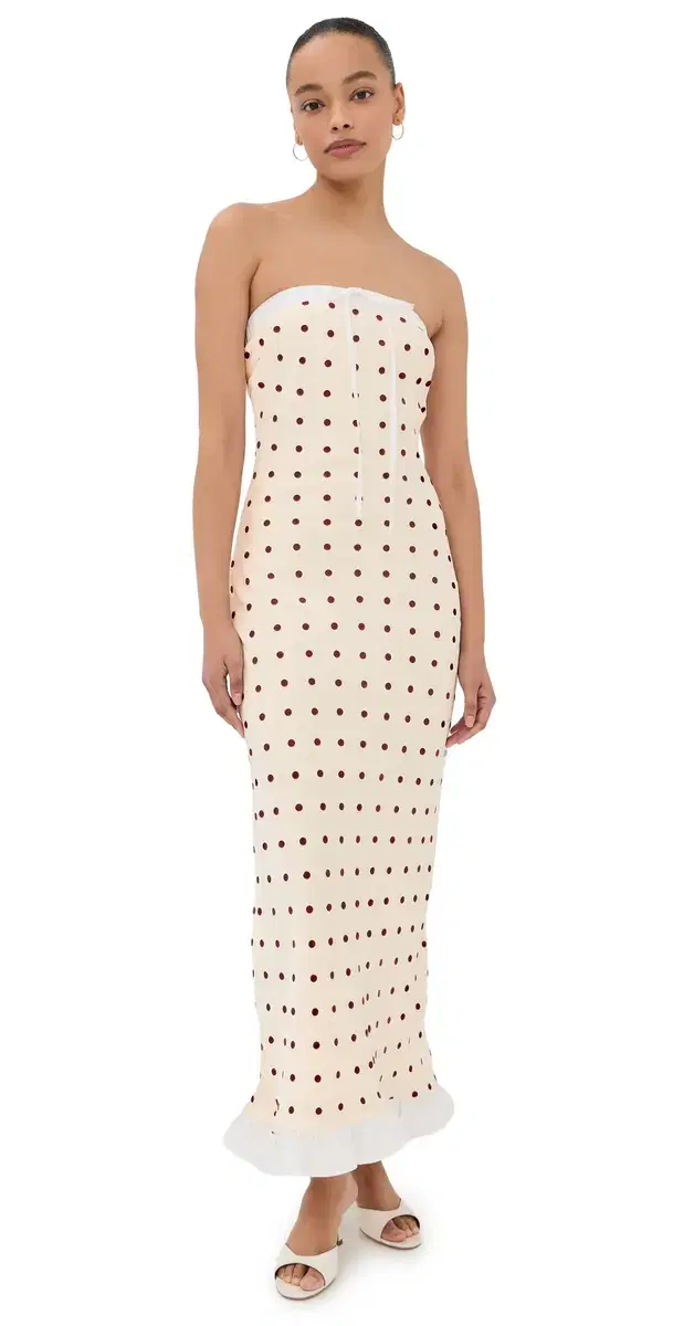 Donni Dress Red Dots
