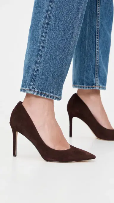 Sam Edelman Hazel Pumps Cafe Noir 7 | Thumbnail 3 Sam Edelman Hazel Pumps Cafe Noir 7 | Thumbnail 3
