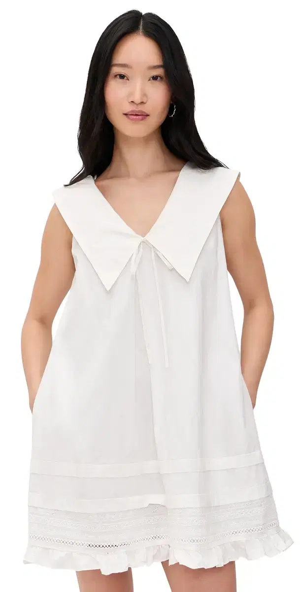Lisa Says Gah Jenny Mini Dress Dove