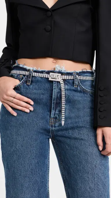 B-Low The Belt Baby Farrah Belt Silver One Size | Thumbnail 3