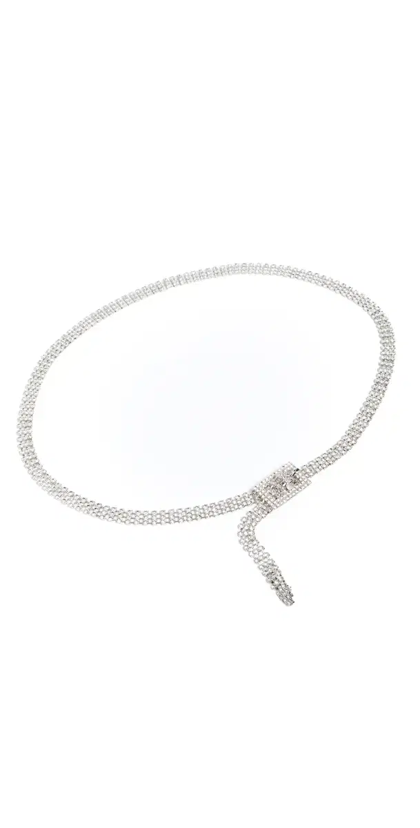 B-Low The Belt Baby Farrah Belt Silver One Size